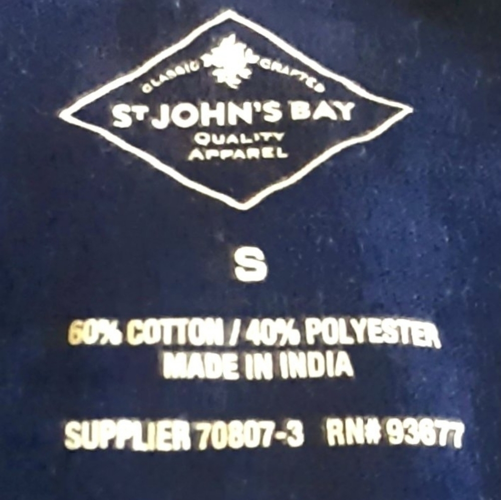St John's Bay Short Sleeve Size Small - Picture 3 of 7